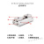 导轨滑台气动手指气缸MHF2-8D-12D-16D-20D/D1/D2薄型气爪代替SMCONEVA 滑台MHF2-20D2