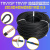 TRVVP双绞高柔拖链电缆屏蔽线2 3 4 6 8 10芯0.3 0.5控制电缆信号 拖链屏蔽3*0.3外径5.64)