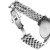 史尼嘉（sniica） 手表男士意大利简约商务时尚手表钢带皮带 多功能防水日历腕表 sn8015-B 白面钢带