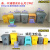垃圾桶脚踏桶带盖分类污物桶黄色加厚塑料桌面利器盒医院用  乐贝静 特厚款50L脚踏桶/黄色