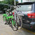 邦赫驰车载自行车架汽车后挂自行车架适用普拉多美式方口单车架 方口单车架