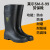 莱尔 化工工矿防化雨靴 SM-8-99 防水 防滑 耐油 耐酸碱 耐腐蚀 耐磨 黑色劳保靴 39 