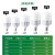 PHILIPS大功率LED灯泡E27螺口球泡40W大瓦数室内节能灯超亮照明灯 40W(E27螺口)6500K白光