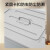 卉圳 大号储物箱车间塑料收纳箱仓库杂物整理箱带盖收纳盒带轮HN709