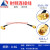 东方旭普 RG316镀银连接线 SMA-J/SMA-JW 不锈钢SMA公转SMA弯公6G RG316-SMA-J/SMA-JW 0.15m