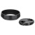 JJC 相机遮光罩 适用于徕卡Leica Q3 Q2 Q(Typ 116) 莱卡Q2M Q-P 金属遮光罩 配镜头盖 保护镜头 配件 黑色遮光罩