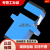 定制光纤适配器FC-SC法兰盘单模圆转大方口对接头LC双工耦合器电信级 FCFC正方形 电信级