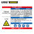 安赛瑞 国标职业病危害告知卡（四氢呋喃）塑料板 安全告知牌 60×45cm 14622