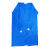SMS一次性防护服无纺布透气防尘防水覆膜工作反穿衣隔离服 25克PP蓝色(非独立装)橡筋袖口