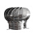 304不锈钢600型无动力风帽屋顶加厚成品风球厂房自动排气扇通风器 500型（加厚散件）送底板