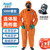 安思尔Ansell微护佳5000重型防化服化学防护服防苯耐酸碱防液AN耐腐蚀化学品防护服 连体防化服+防毒全面罩【防无机气体】 XXL【建议身高188-194cm】