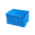 塑料周转箱框子长方形胶箱工业箱子收纳胶框物流筐子 575-210箱：640*420*220 绿色