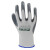海太尔  80-221丁腈掌涂手套 耐磨 耐油透气 组装 维修工业劳保手套 白/灰
