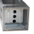 室外不锈钢防雨机柜0.6米0.8米1.2米22u9u户外防水网络监控交换机 不锈钢本色 1200x600x600cm