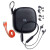 JBL V150NC 无线蓝牙主动降噪耳机 颈挂式磁吸跑步运动耳机 入耳式手机重低音音乐耳机耳麦 灰黑色