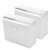 金诗洛 K5202 纸巾架304不锈钢 卫生间纸巾盒厕所方形纸巾架浴室防水收纳手纸盒 亮光