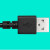 cutersre USB连接器 MK120 USB 黑色 有线键套装 全尺寸 90天