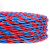 安润达 国标ZR-RVS电源线铜消防线花线软线电线双绞线电灯线 (红蓝)国标RVS2*1.0足100米