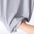 俞兆林  冰丝短袖网眼T恤男夏季超薄款运动速干透气网纱镂空大码半袖体恤 V领黑色 XL