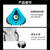 普达8016防尘口罩滤棉面具送20片棉煤矿专用防切割打磨工业粉尘装修工地电焊劳保防毒半面罩 硅胶8018面罩【送20片滤棉】