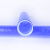 COTRAN 科创新源 1KV低压冷缩相色直管绝缘管加长管 鱼竿防滑用收缩管 1KV 2号 蓝色 φ35