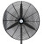 海斯迪克 HKL-1077 应急防暑风扇 工业商用风扇 强力电风扇 落地扇 塑叶 500型(3m电线)