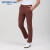 科特迪兰（COTEDYLAN）品牌高尔夫男装裤子薄款高尔夫运动裤透气速干高尔夫男裤2022新款 砖红色 30