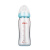 贝亲（Pigeon）玻璃奶瓶带硅胶保护层 新生儿防胀气宽口径玻璃奶瓶 蓝色160ml带SS奶嘴