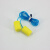 芯硅谷 E1626 圆柱型耳塞 泡沫耳塞 防噪耳塞 黄色,5副散货,一个吊卡 1袋(5副)