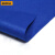 百步达 DD-077  一次性拉绒地毯 婚庆展会迎宾防滑垫工程毯 约5mm厚蓝色1平方米