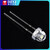 5MM/F5发光二极管LED灯珠草帽 4.8mm白发白/红绿蓝黄紫 草帽红（50只） 量大请咨询客服报价