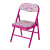 趣槐折叠椅椅子小学生家用学习靠背椅书桌宝宝凳子椅子餐座椅凳子 椅桔色