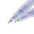 晨光（M&G） 0.38/0.5/0.35mm黑色/蓝色中性笔全针管/子弹头签字笔一盒12支 GP1280半针管0.5蓝色