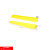 兴选工品 台阶斜坡垫橡胶路沿坡扫地机器人上坡垫免钉槛斜三角垫 100*8*2.5cm黄色