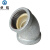 卓炫（ZHUOXUAN）镀锌衬塑管件 丝扣45度弯头 DN65(2个)
