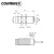 康睿得（CONTRINEX）全金属电感式接近开关/传感器DW-AD-711-M18