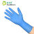 塞莫诗Si&Moos一次性丁腈手套蓝色12寸加长款居家清洁工业维修实验室家务厨房洗碗防水多用途  蓝色加厚中号M