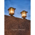 博雷奇太阳能柱头灯户外花园布置景观装饰防水墙头围墙灯大门柱子灯 2只装-壁灯