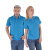 斯卡地尔（Scotoria）半袖POLO衫工作服 夏季半袖 舒适高棉T恤 湖蓝色T0J621B 1件L码