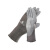 代尔塔(DELTAPLUS） 手套PU涂层13针透气防滑耐磨通用劳保手套 201705 灰色 8码 60副装