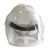 3M S-133L 大号白色头罩 一体式头罩 电动送风过滤式呼吸防护系统头罩 防尘面罩 1个 白色 均码