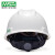 免费印字 msa梅思安标准型ABS安全帽工地男施工领导透气劳保头盔建筑工程监理定制LOGO 白色 标准型ABS超爱戴