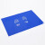 Gobase 无尘地垫无尘室脚踏胶垫洁 蓝色垫防尘垫60cm*90cm 一本30张 10本一盒