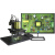 蔚蓝(VEINLAN)4K自动对焦大视场电子显微镜专业光学视频数码放大镜WL-800DZD-B配四侧光源含27英寸4K液晶屏