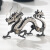 魔客3D立体金属拼图机械拼蝎子拼装模型天蝎座守护神DIY手工玩具男生 生肖龙（黑色）拼装版+工具