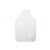 杜邦Tyvek白色围裙 防水防静电 低脱屑 围裙 25条/包  1包 白色 均码