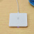 ELEKER 桌面充电器通用快充Qi协议10W智能快充支持安卓苹果通用 白色-配QC18W充电器
