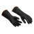 者也 工业耐酸碱防化手套 加长加厚防滑防腐蚀劳保橡胶手套 55CM