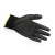霍尼韦尔（Honeywell）劳保手套3级耐磨 涤纶工作防护手套PU涂层 WE210G2CN黑色10付男女8码定制