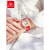 新款瑞士牌手表女士机械表十大名表时尚陶瓷简约气质防水 红皮带 送皮带+质保十年